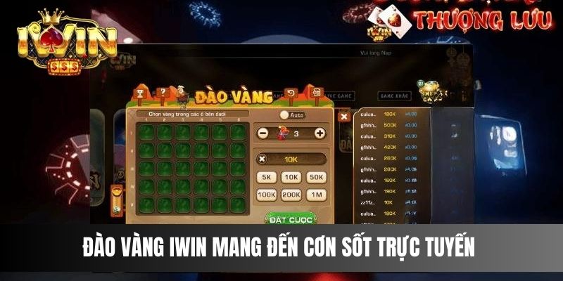 Đào Vàng IWIN mang đến cơn sốt trực tuyến trên cộng đồng mạng