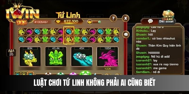 Luật chơi Tứ Linh không phải ai cũng biết