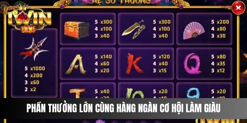 Phần thưởng lớn cùng hàng ngàn cơ hội làm giàu đang chờ đợi tại Điêu Thuyền