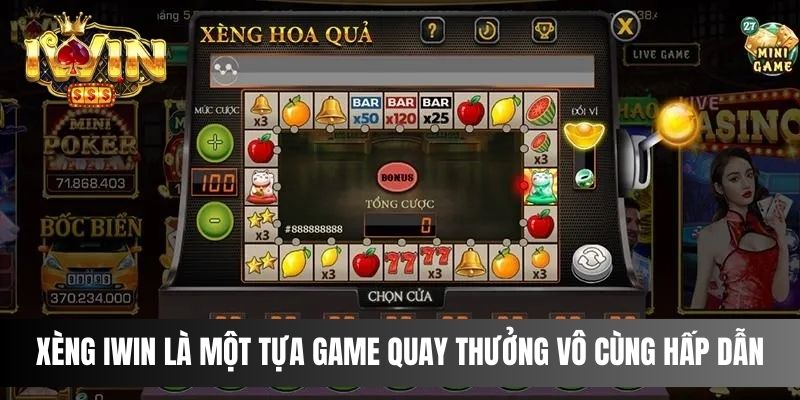 Xèng IWIN là một tựa game quay thưởng vô cùng hấp dẫn